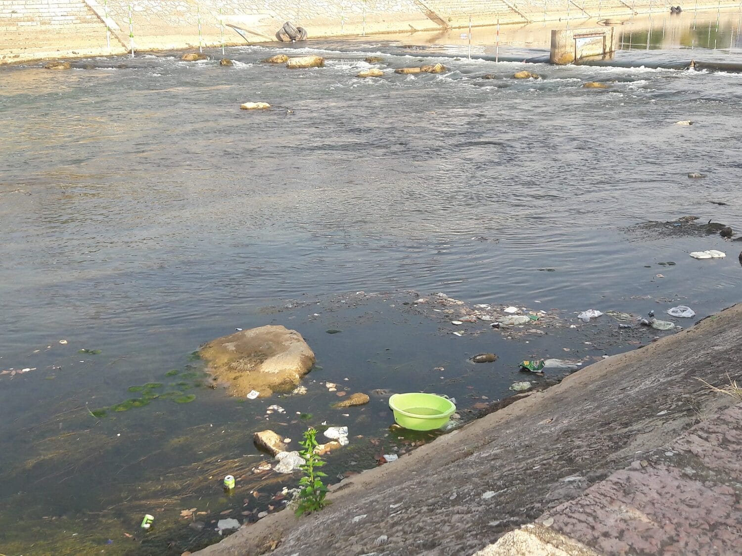 Nišavom danima pluta smeće, šetači užasnuti 1 Nisava lavor foto M M scaled