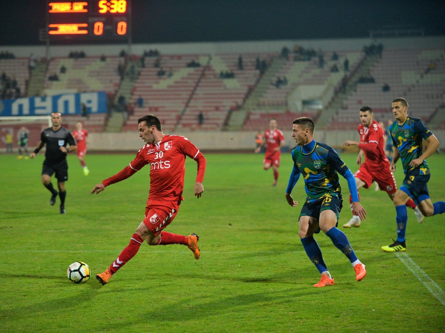 Za Babića kratak put od oporavka do igrača kola Superlige 1 Babic Radnicki fudbal foto Juzne vesti Vanja Keser