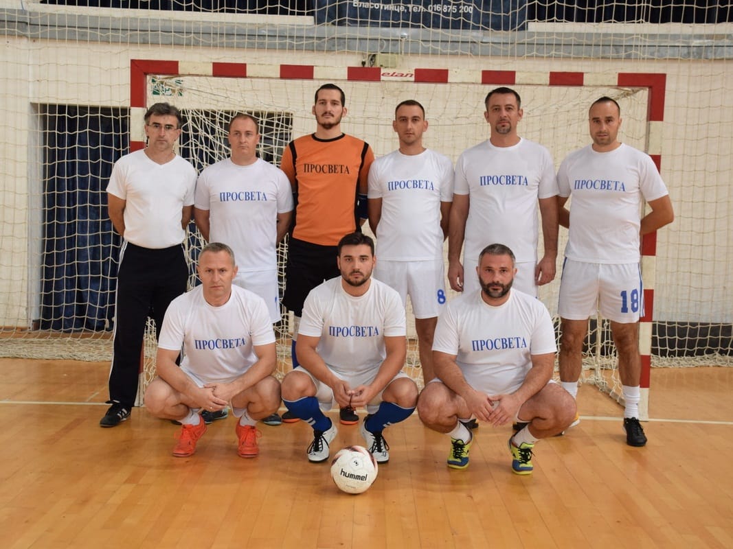 Futsal Vlasotince ekipa Prosveta foto Agencja Publika