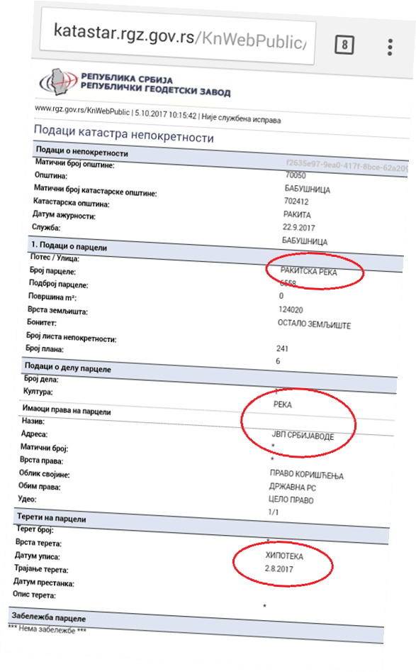Hipoteka na reci ili objektom?