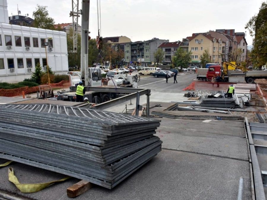 Izgradnja garaze kod DZ1 foto gradski sajt