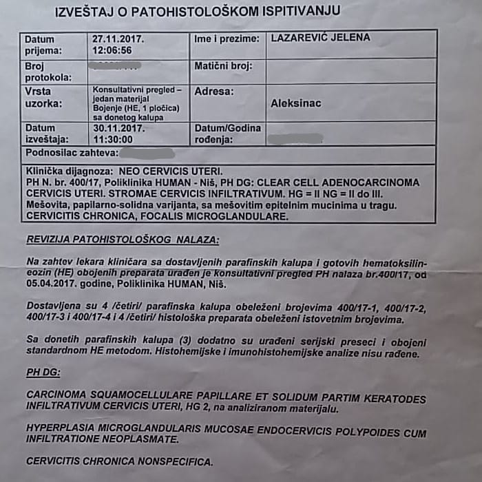 Revizija biopsije Jelena Lazarevic LI