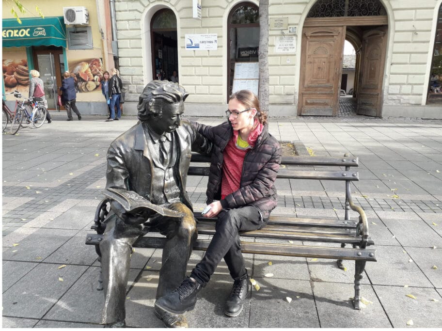 Učeniku Mlekarske škole u Pirotu druga nagrada za ljubavnu pesmu 6 Mihajlo Djedovic foto Mlekarska skola