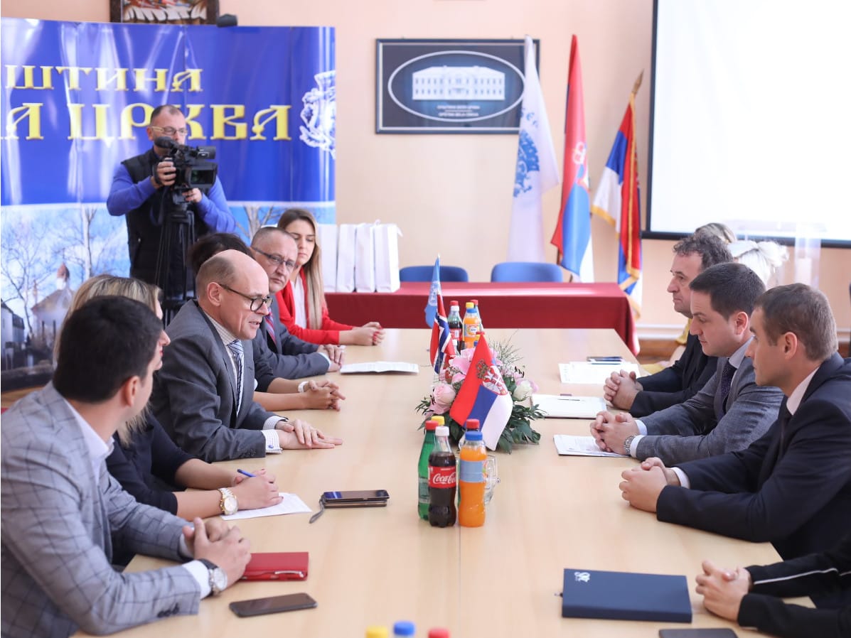 Norveška daje novac za nerazvijene opštine i na jugu Srbije 1 Norveski ambasador foto NFY