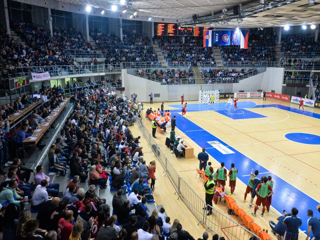 Futsal reprezentacija Brazila najverovatnije će igrati u "Čairu" 1 Hala Cair reprezentacije futsal Srbija Ceska foto Juzne vesti Vanja Keser