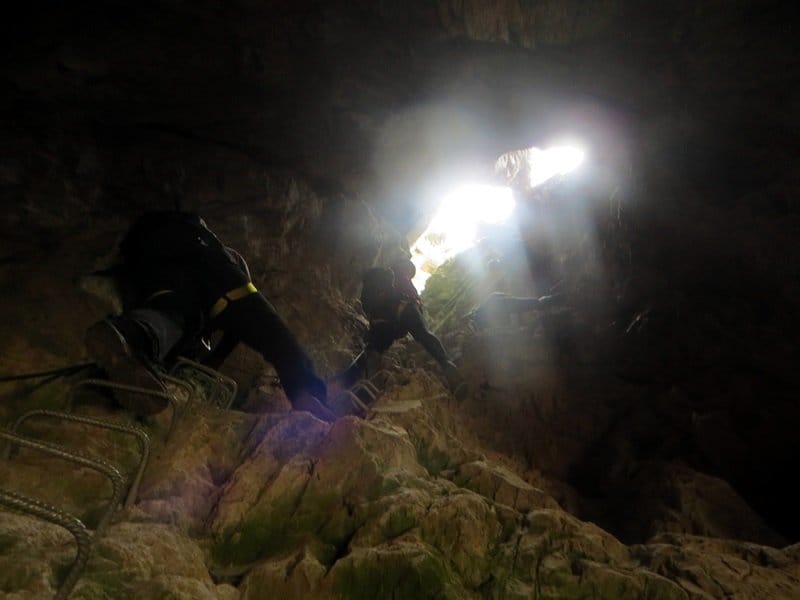 Pecina via ferrate foto PD Preslap