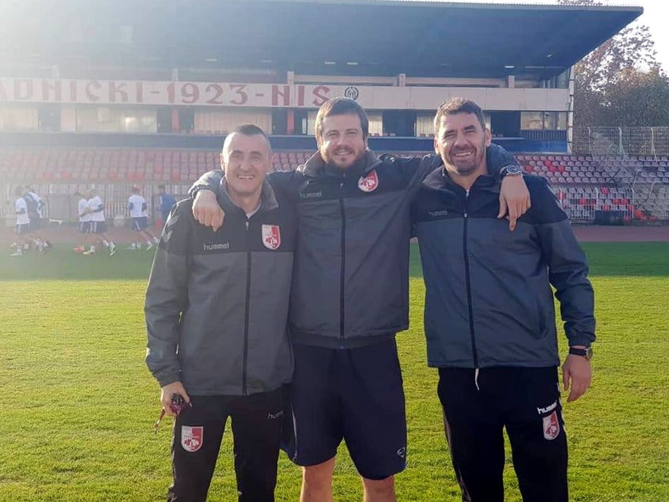 Lalatovic Bratic i Sraca Cair foto Fudbalski klub Radnicki