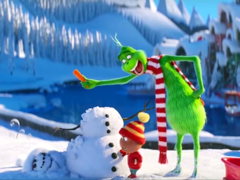 Grinč najavljuje praznike u niškim bioskopima 16 Grinc film foto print screen Youtube