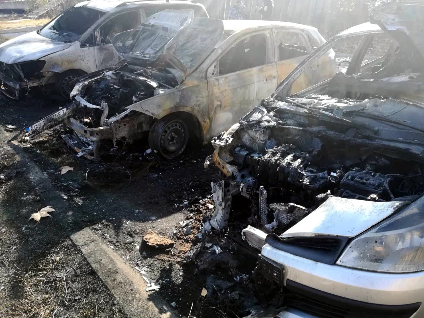 Paljenje kola foto JV Lj J