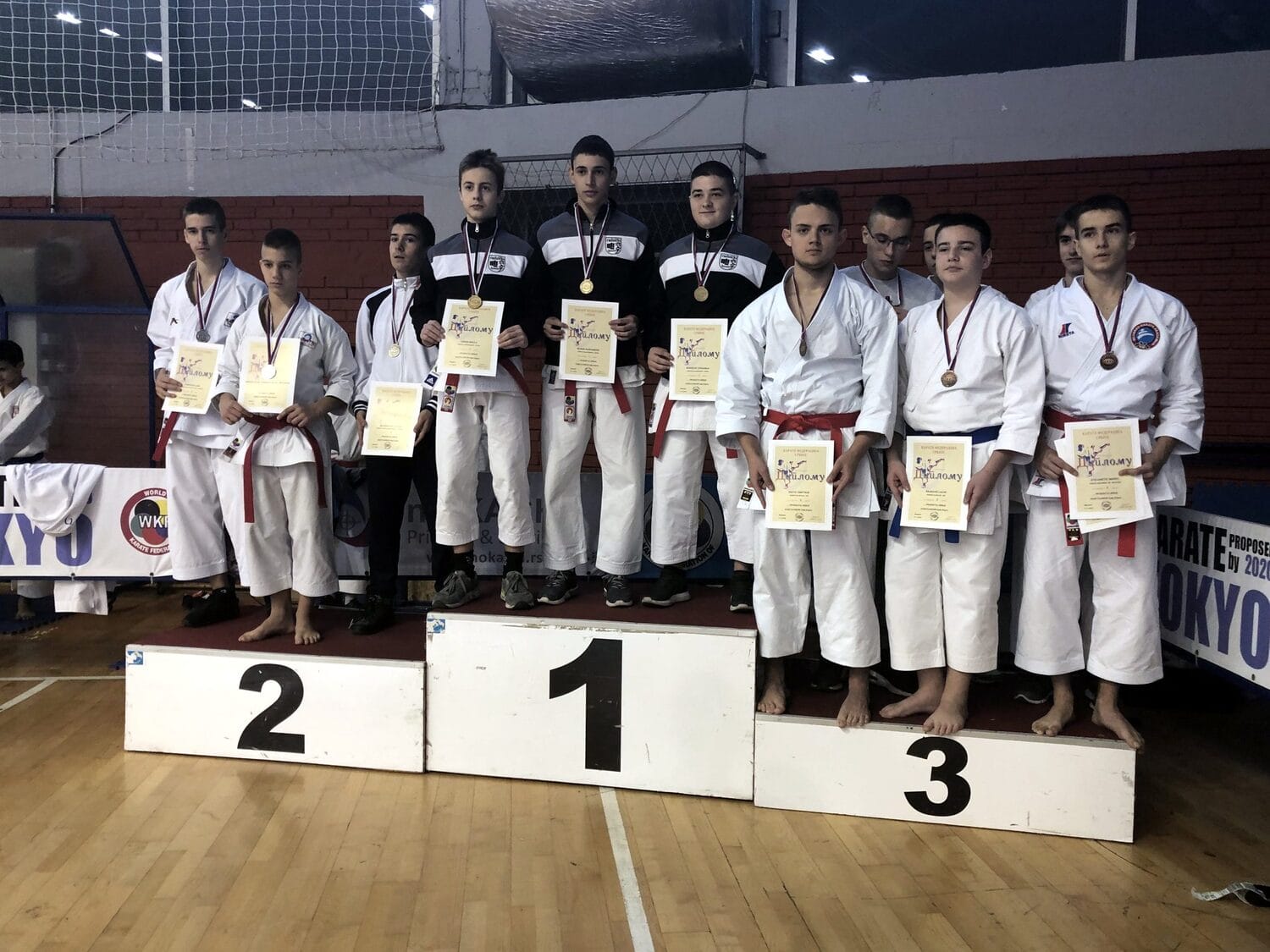 Bronzom na Državnom prvenstvu Nišlija obezbedio mesto u reprezentaciji 1 Karate klub Elid juniorsko kadetski klub foto Karate klub Elid scaled