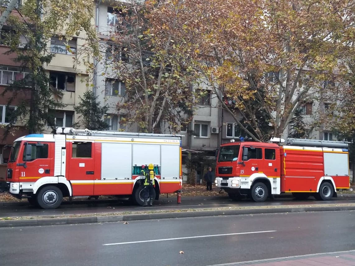 pozar bulevar zorana djindjica foto dlj