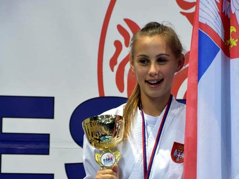 Karate Sanja Jovanovic foto ESKA