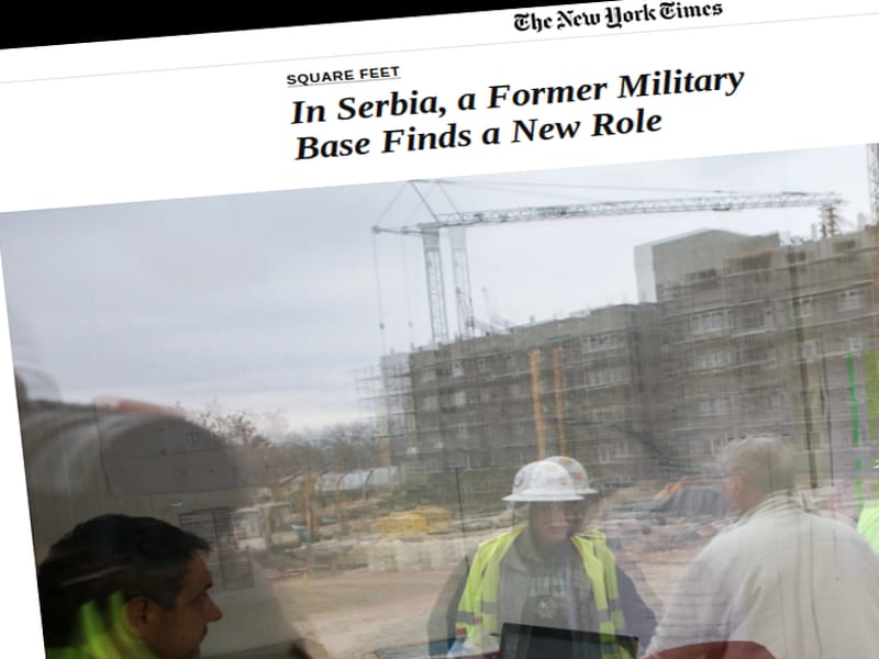 Tekst u 22Tajmsu22 printscreen