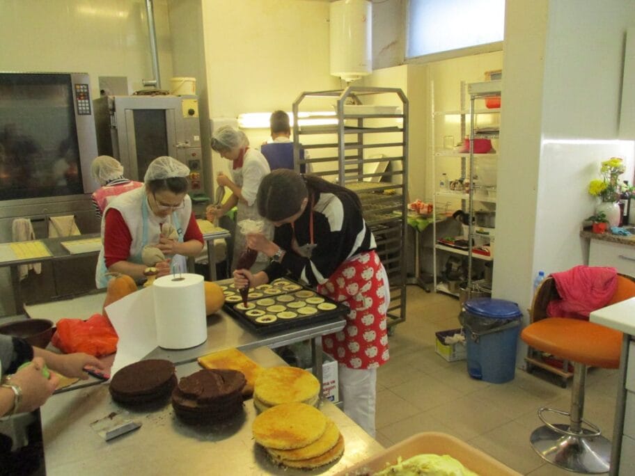 Učenici pirotske Mlekarske škole na stručnoj praksi u Austriji 1 Strucna praksa foto Mlekarska skola