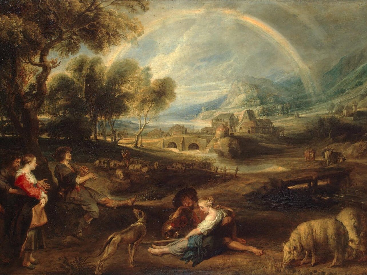 Rubens Pejzaz s dugom foto wikimedia