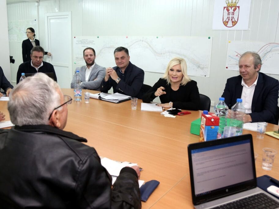 Mihajlovic sastanak Krzince foto Ministarstvo saobracaja gradjevinarstva i infrastrukture scaled