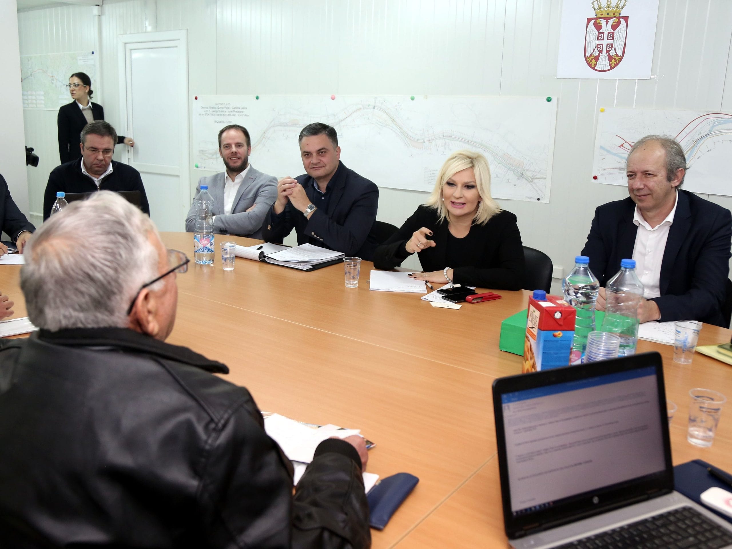 Mihajlovic sastanak Krzince foto Ministarstvo saobracaja gradjevinarstva i infrastrukture scaled