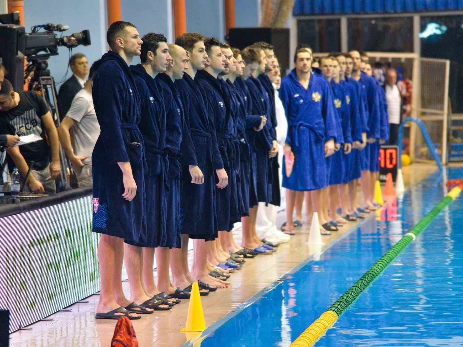Vaterpolo reprezentacija Srbija Crna Gora Cair 2017 foto Juzne vesti Vanja Keser
