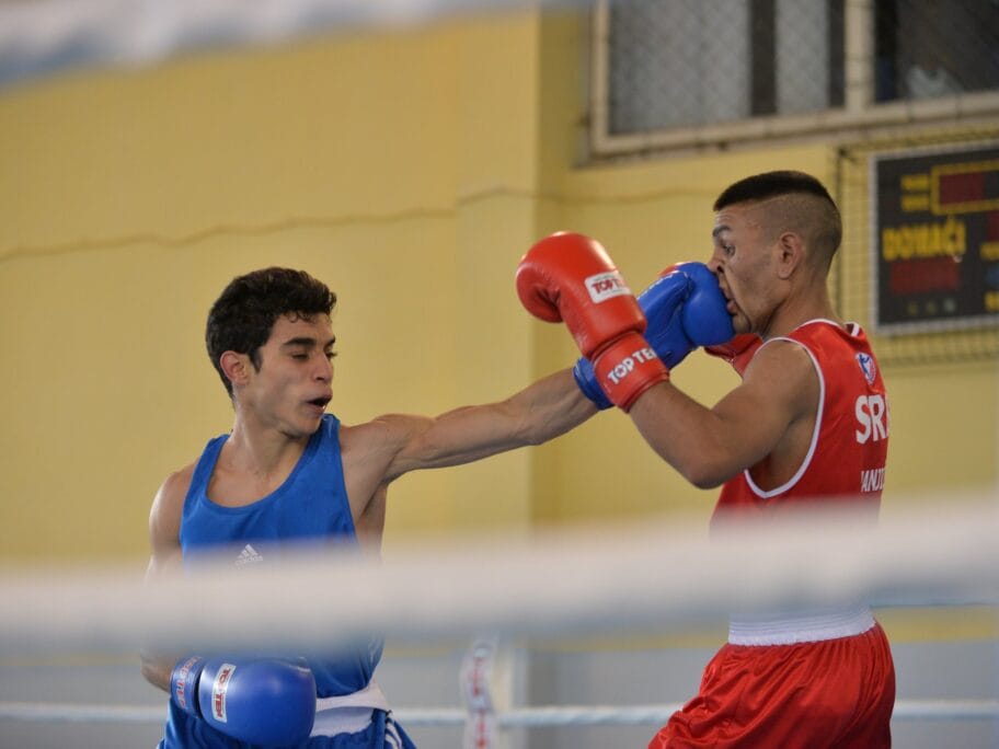 Bokserska liga Srbije Naissus Radnicki Beograd foto Juzne vesti Vanja Keser