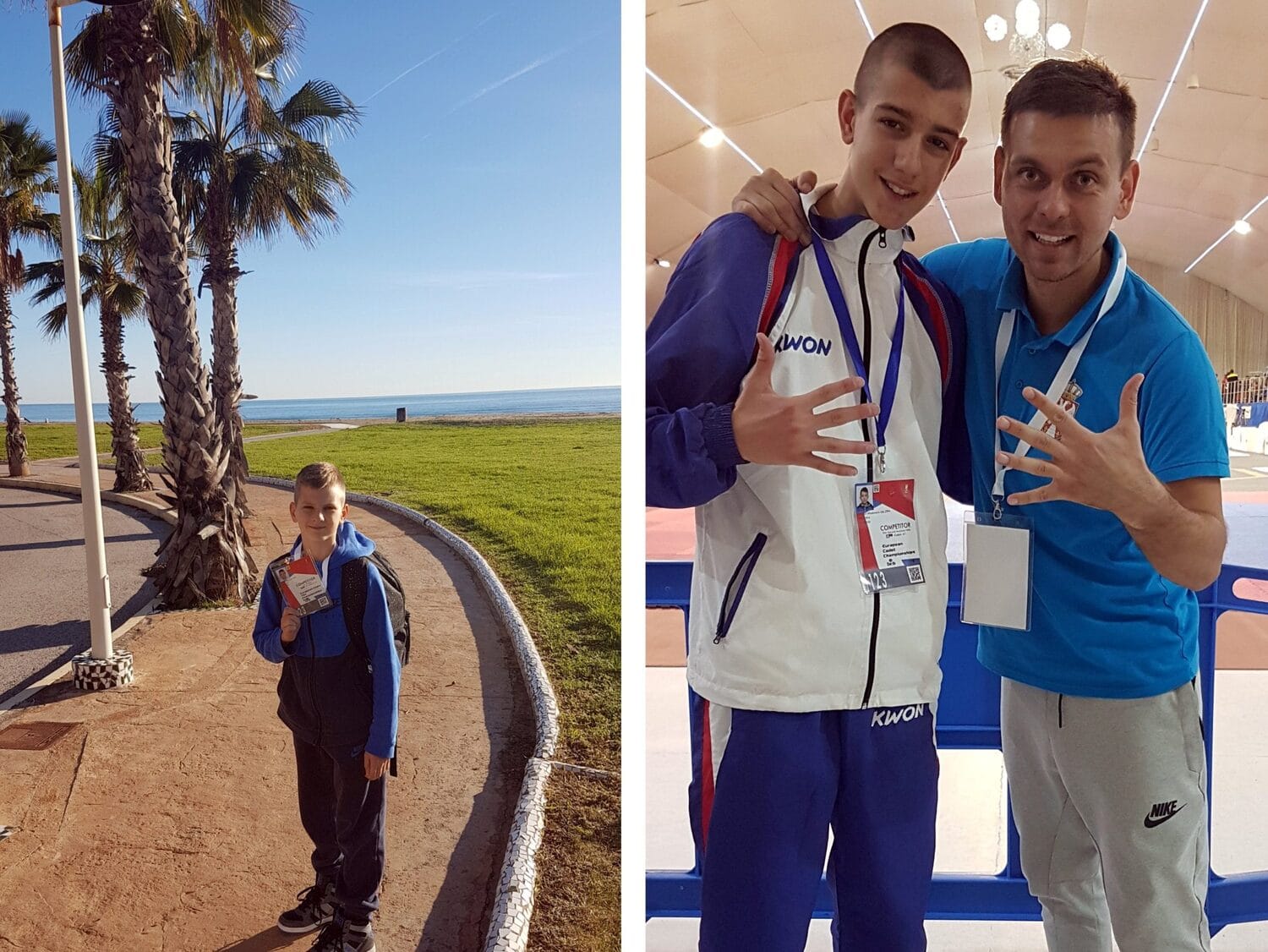 Dragan Mladenovic i Matija Toncic tekvondo TK Asteriks foto Vladan Nikodijevic scaled