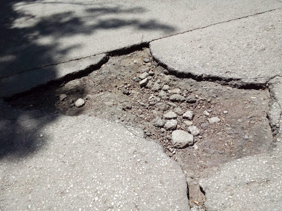 udarna rupa foto citalac