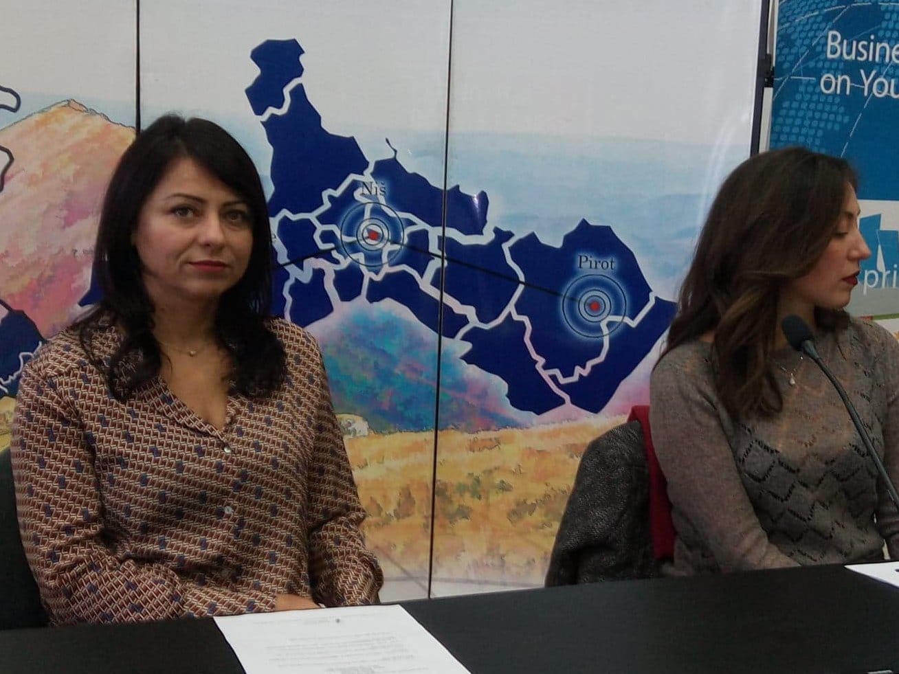 Predstavnica firme Aura foto V Milic