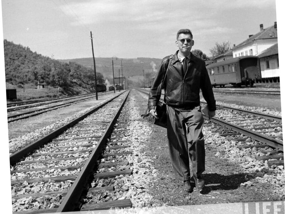 Dzek Birns na pruzi u Dimitrovgradu foto printscreen