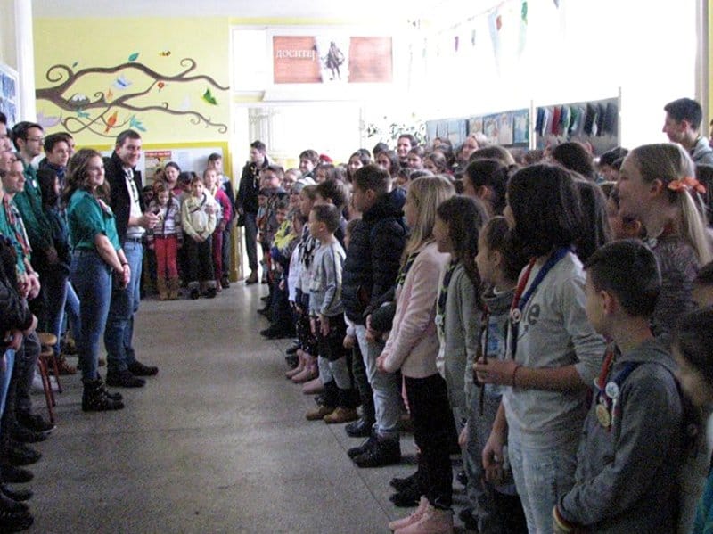 Poletarceva jelka postrojavanje foto Luka Djordjevic