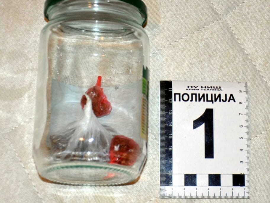 Marihuana u tegli foto PU Nis