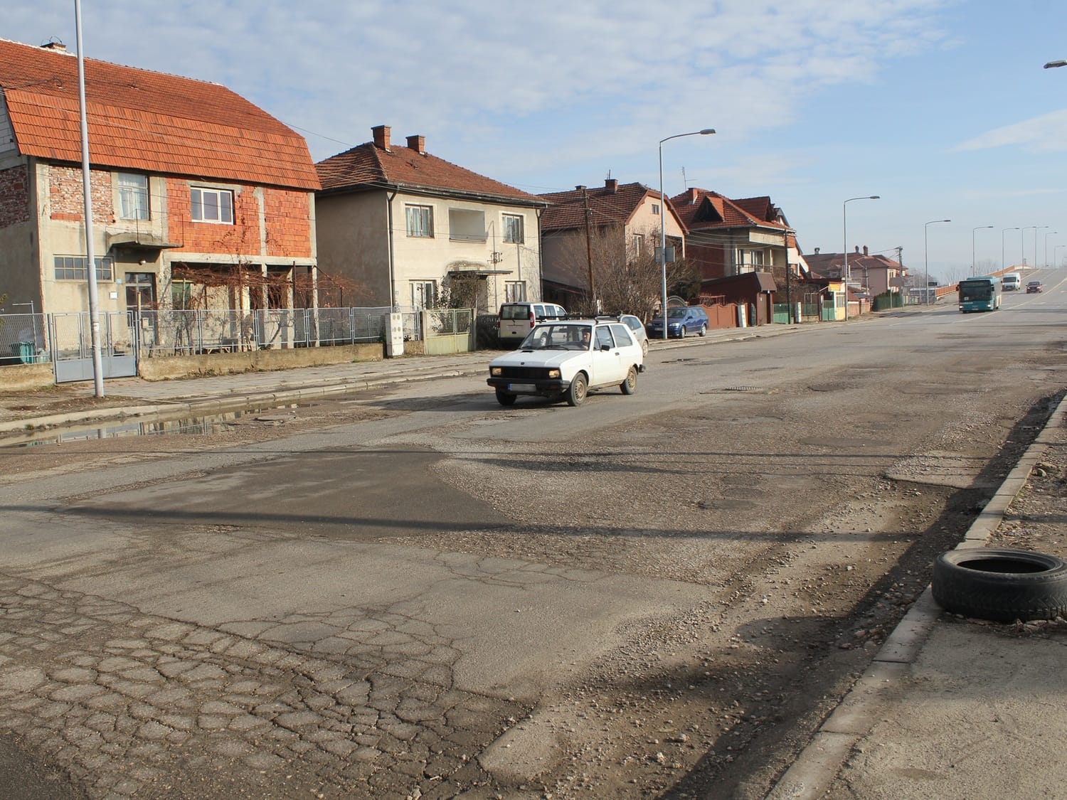 Bulevar Nikole Pasica Leskovac decembar 2018 foto Bojana Antic