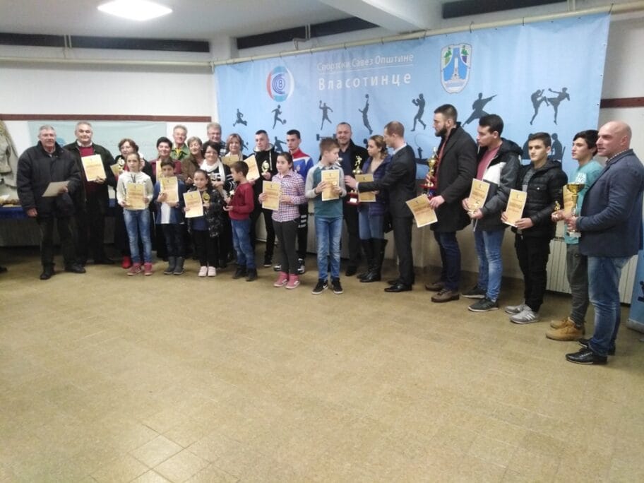 Rukometašica i atletičar najbolji sportisti Vlasotinca u 2018. godini 17 dobitnici