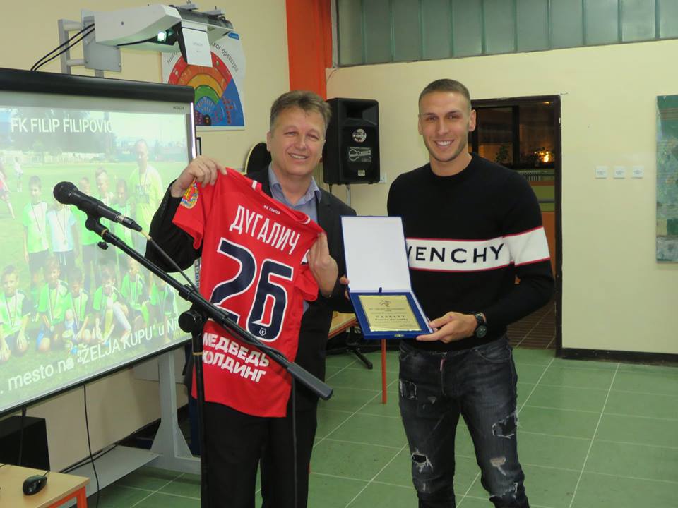 Rade Dugalic jubilej FK Filip Filipovic foto Facebook Filip Filipovic