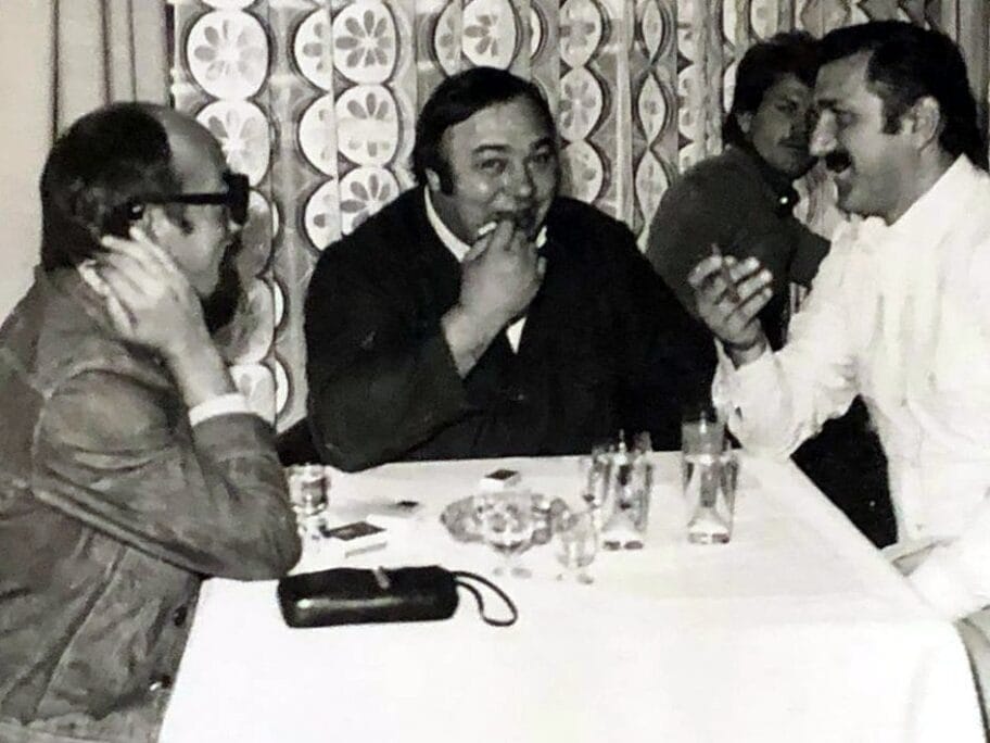 Dragisa Stankovic Celik i Bata Zivojinovic foto porodicna arhiva