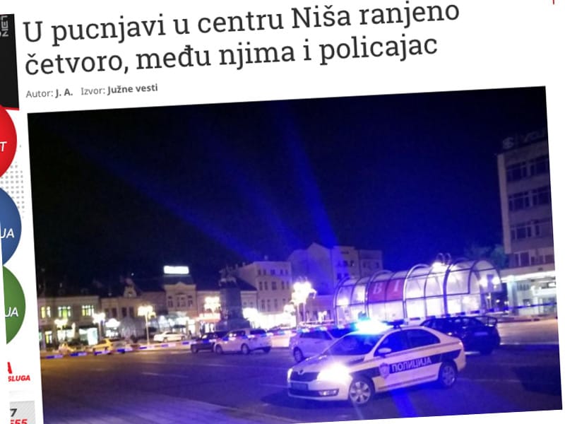 U 2018. na “Južnim vestima” najčitanije bile vesti iz hronike 6 najcitaniji