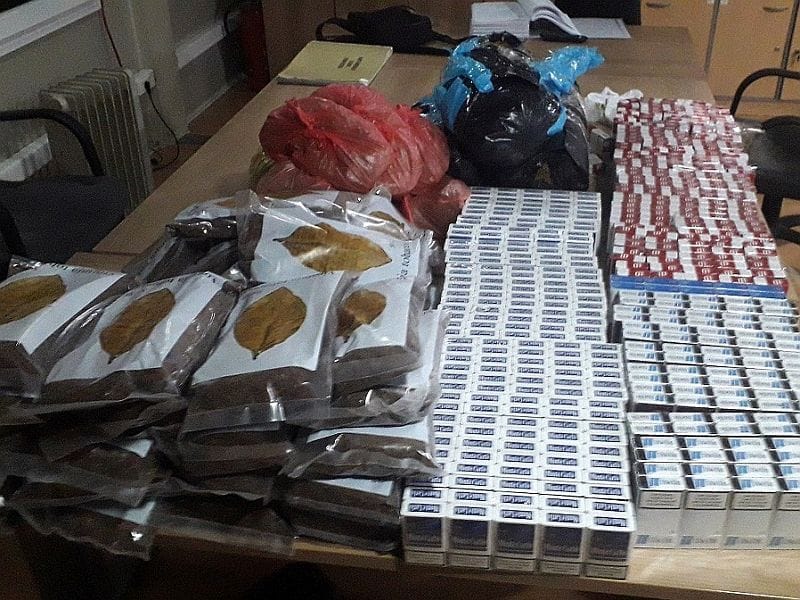 Cigarete i rezani duvan Presevo foto uprava carina