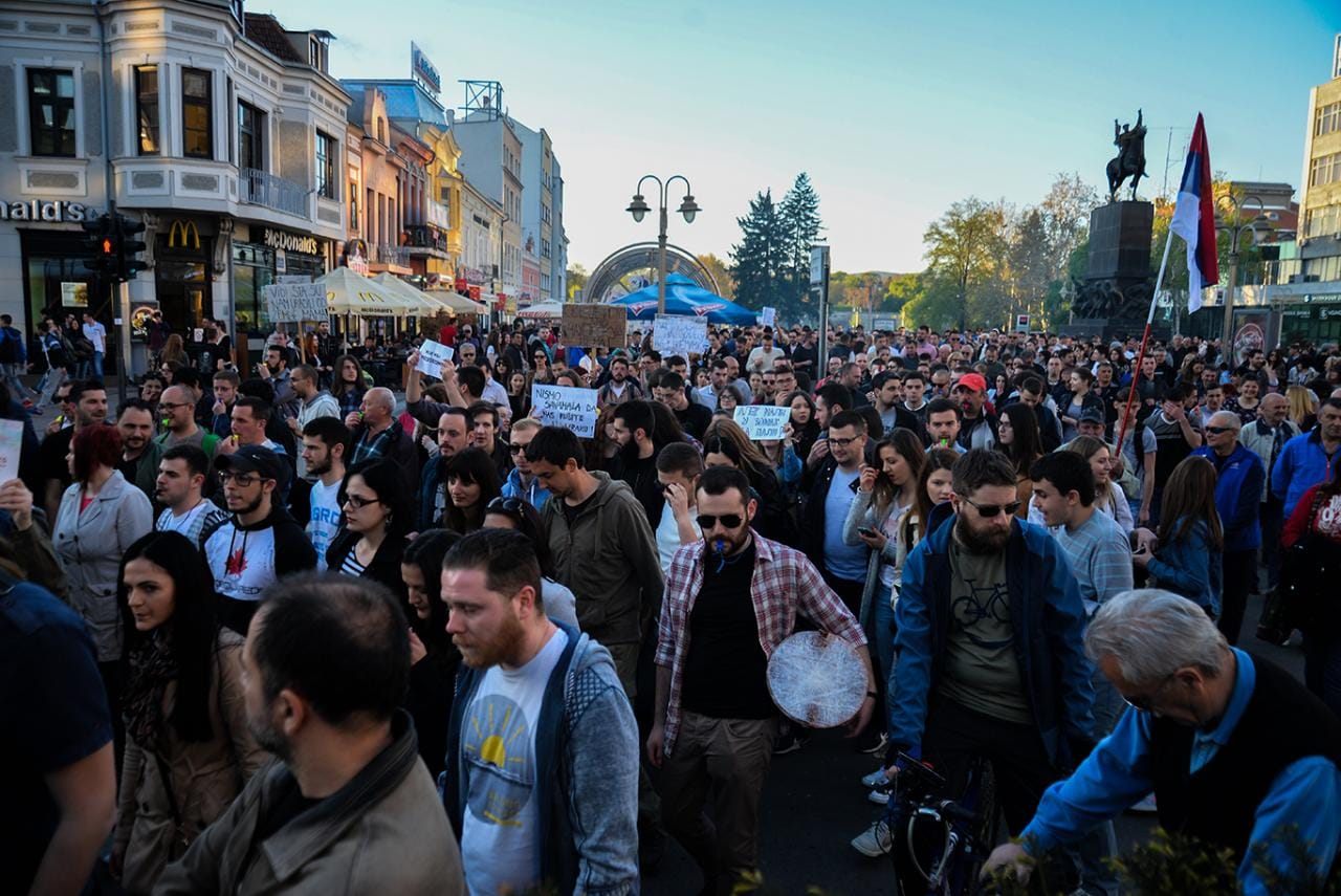 protest arhiva Vanja Keser JV