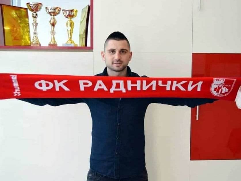 Marko Zivkovic Radnicki foto FK Radnicki