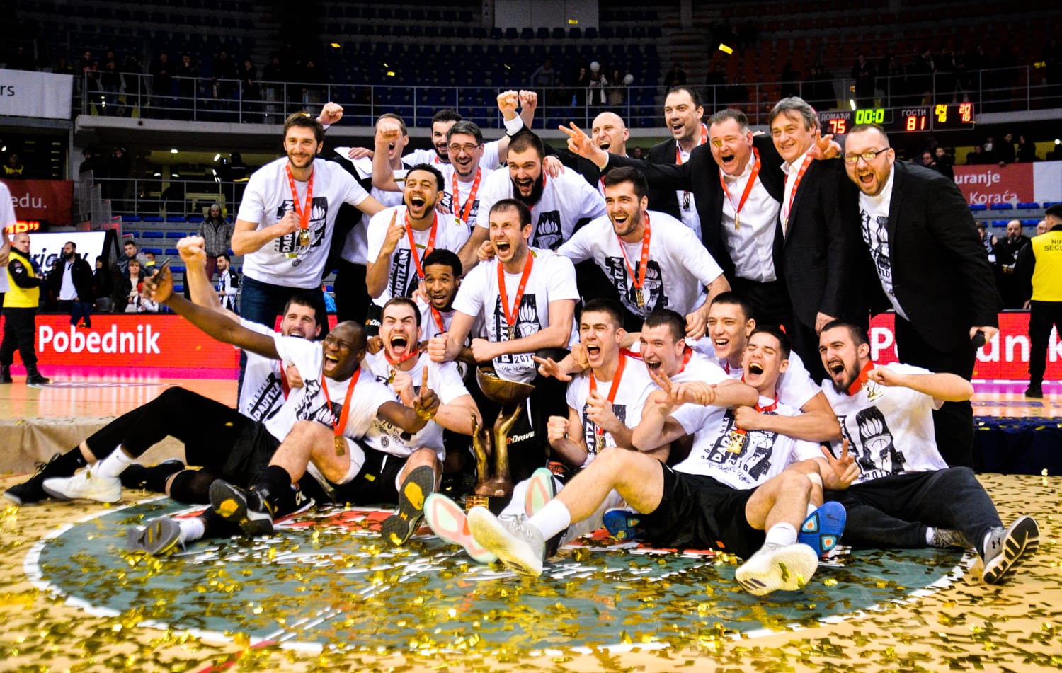 Partizan trofej Kup Koraca Cair 2018 foto Juzne vesti Vanja Keser