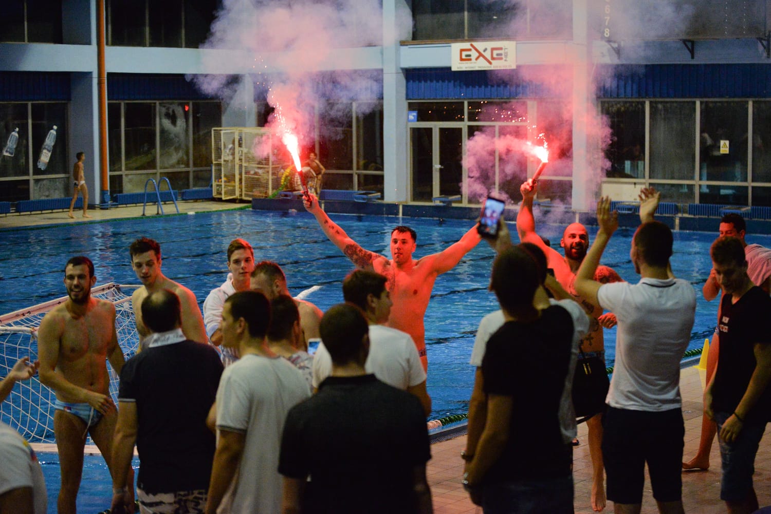 Proslava Nais u Evropi vaterpolo foto Juzne vesti Vanja Keser