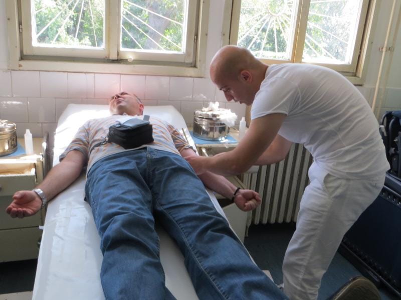 Akcija dobrovoljnog davanja krvi u sredu u Leskovcu 11 vranje dobrovoljno davanje krvi foto im jv