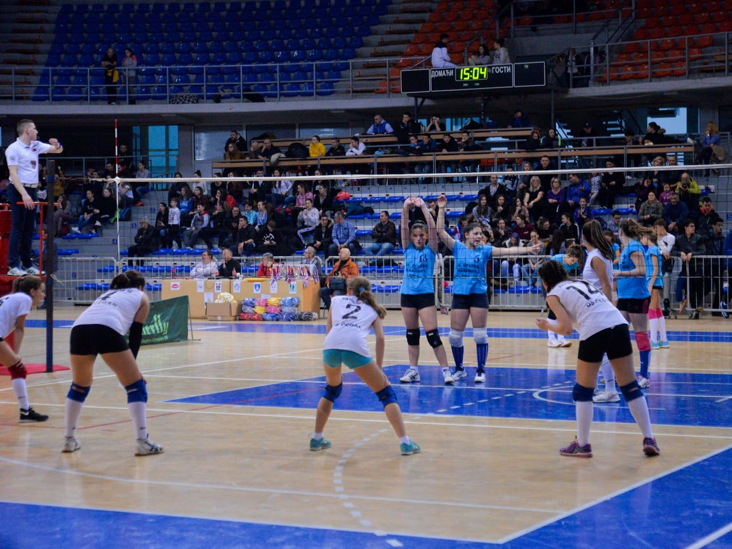 Završnica jubilarnog Svetosavskog turnira u odbojci u hali “Čair” 1 Svetosavski turnir odbojka 2018 foto Juzne vesti Vanja Keser