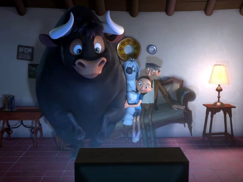 Najbolji crtaći iz 2018. godine sledeće nedelje u "Cineplexx"-u 7 Ferdinand crtani foto print screen youtube