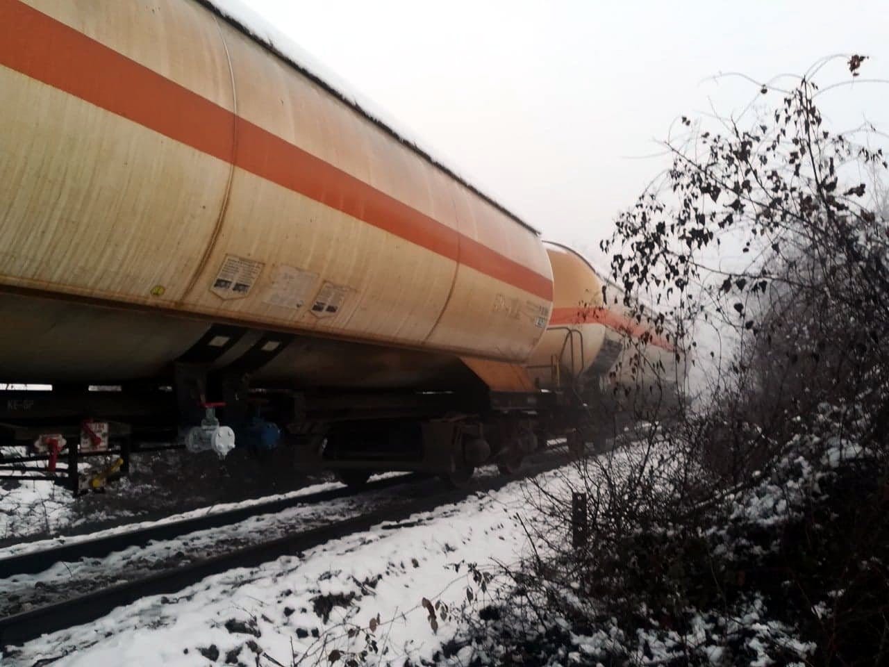 Cisterne sa amonijakom foto Uprava za vanredne situacije