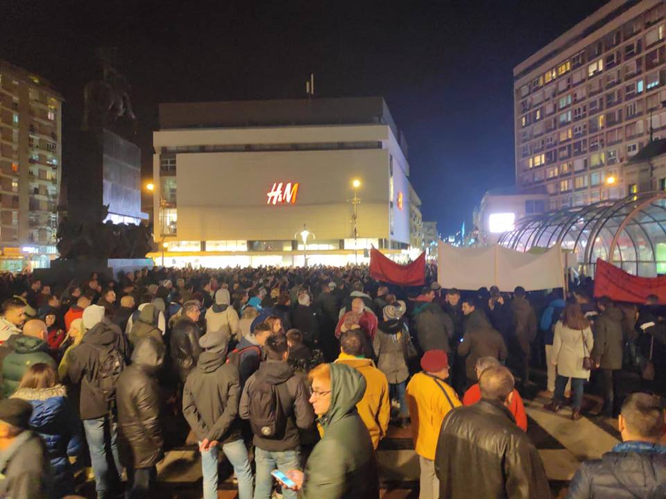 Za demonstrante sa juga Sporazum sa narodom - dobar početak 1 protest nis trg foto m z