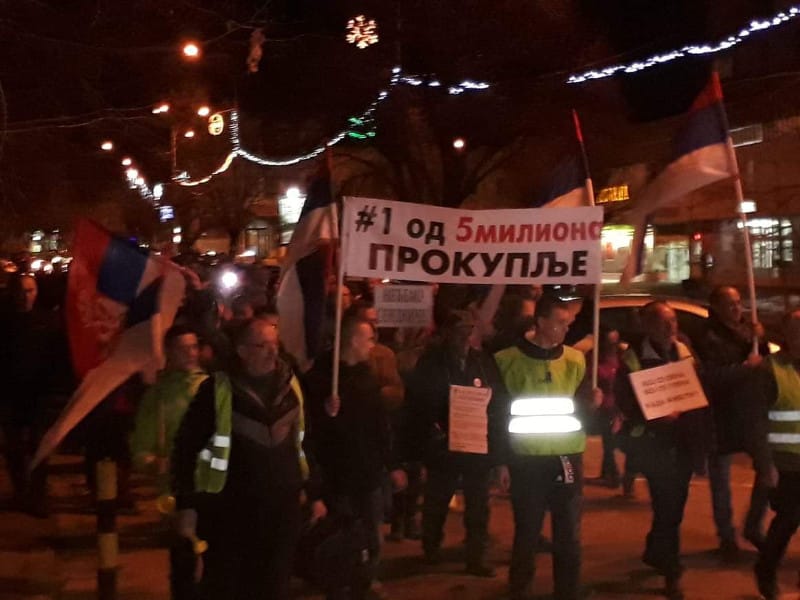 prokuplje protest 1 od 5 miliona 2 februar 2019 foto jv ljm
