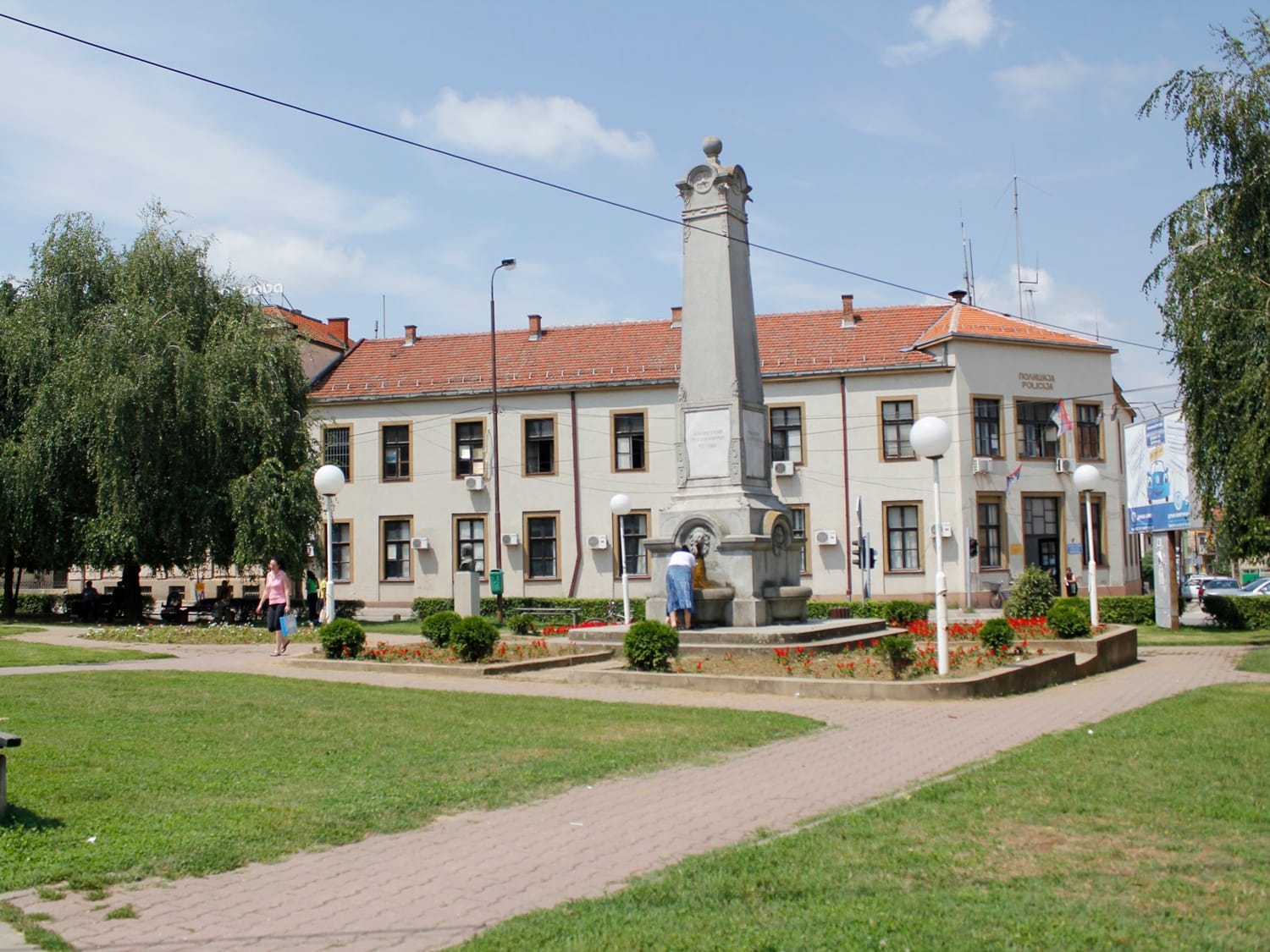 Trg Vlasotince jul 2018 foto Bojana Antic