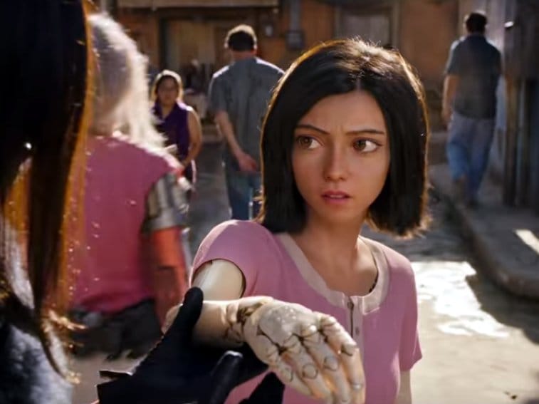 Alita Battle Angel foto print screen youtube