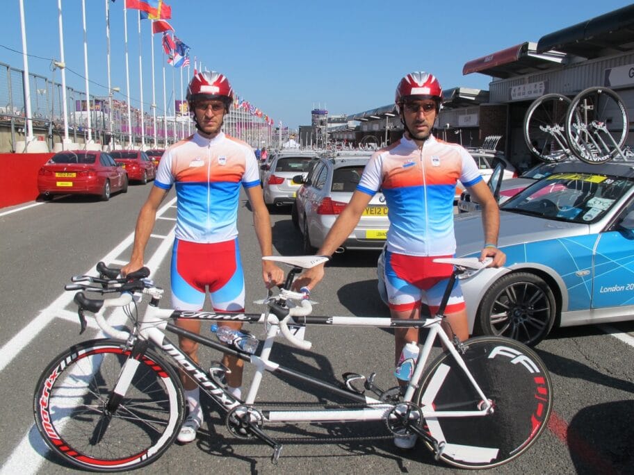 Leskovački biciklisti se plasirali na Paraolimpijske igre u Tokiju 2 Tandem biciklista 2 foto privatna arhiva