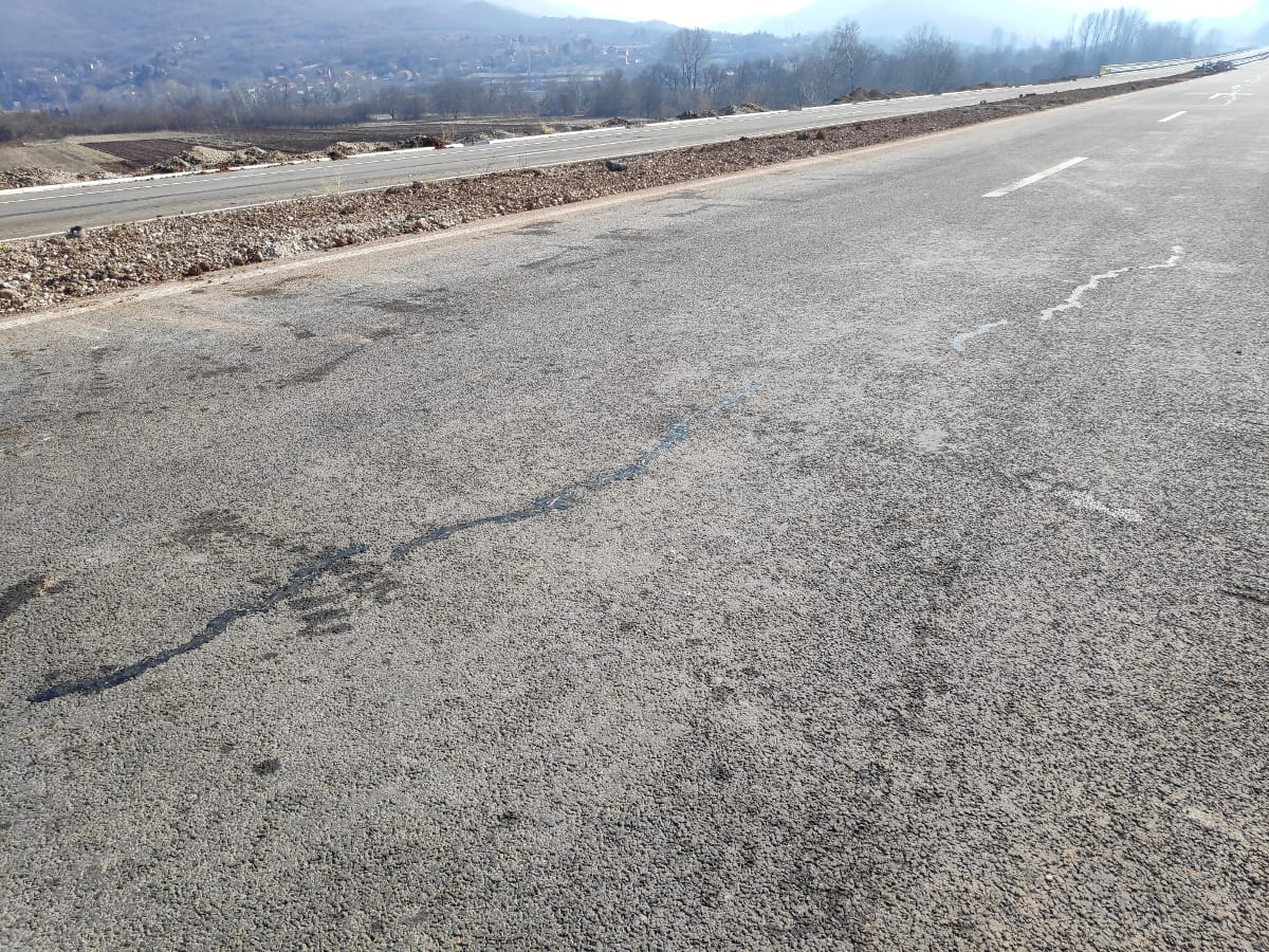 Koridor 10 kod Proseka mora ponovo da se gradi, struka sumnja da je propao zbog podloge 1 autoput foto stefan markovic