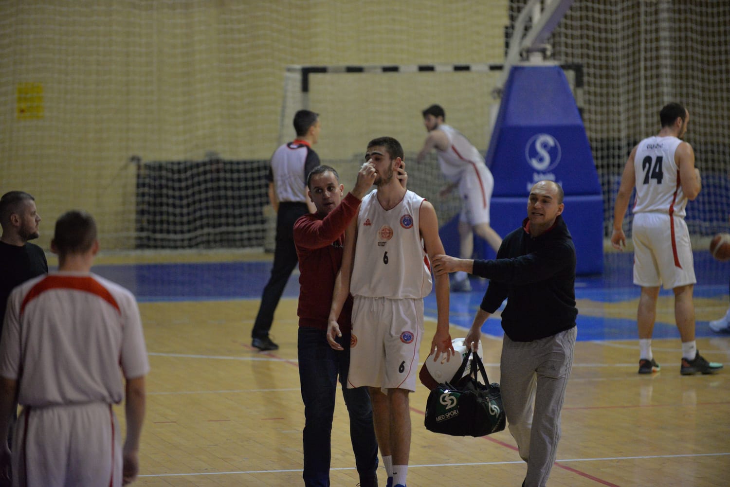 Aleksa Stevanovic Konstantin povreda foto Juzne vesti Vanja Keser